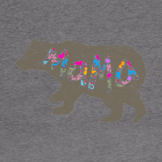 Mama bear floral by LND4design